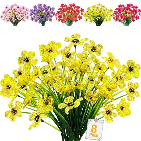 are fake flowers waterproof